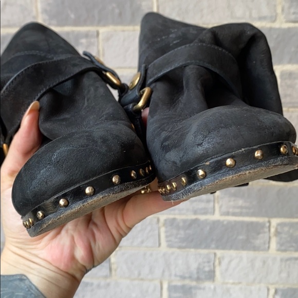 MIU MIU Harness suede boots - Picture 16 of 16